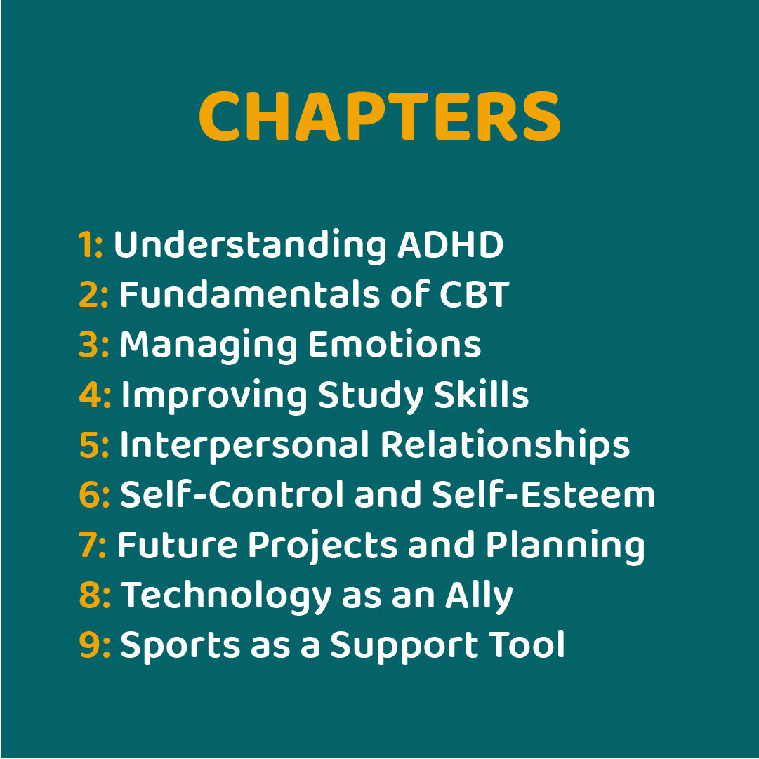 ADHD: CBT Guide for Growing Adolescents (Ages 8-16)