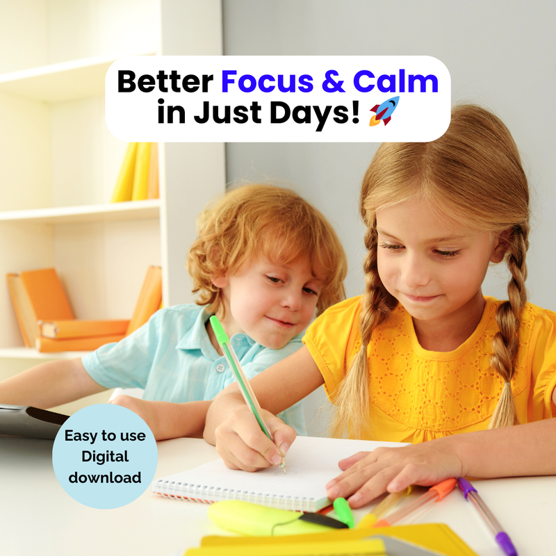 Bright Minds, Busy Hands: Managing ADHD with CBT for Kids (Ages 4-10)