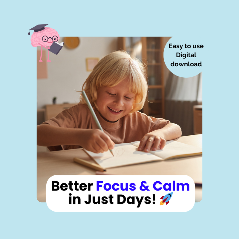 Bright Minds, Busy Hands: Managing ADHD with CBT for Kids (Ages 4-10)